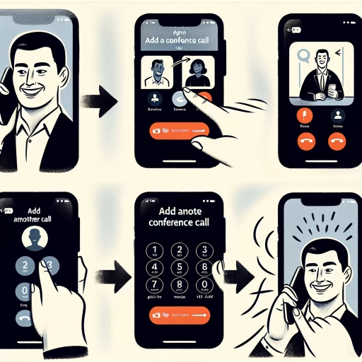 how to conference call iphone