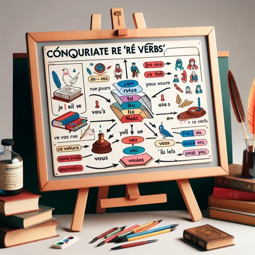 how to conjugate re verbs in french