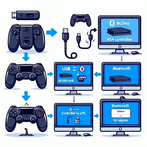 how to connect a ps4 controller to pc