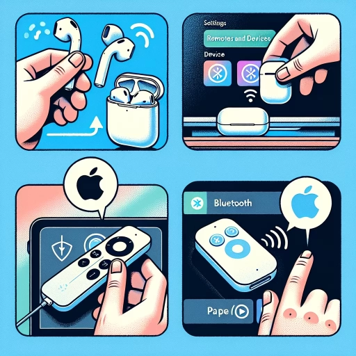 how to connect airpods to apple tv