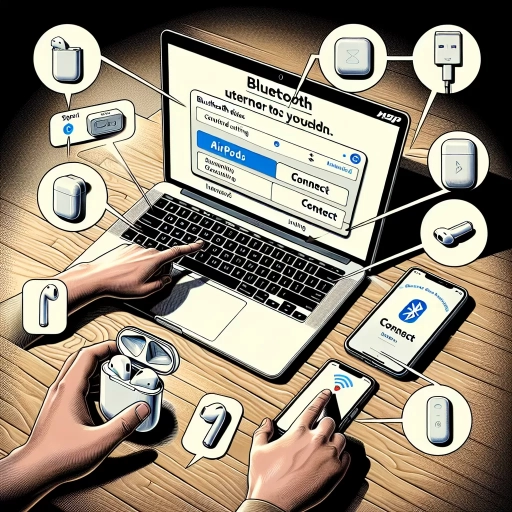 how to connect airpods to hp laptop