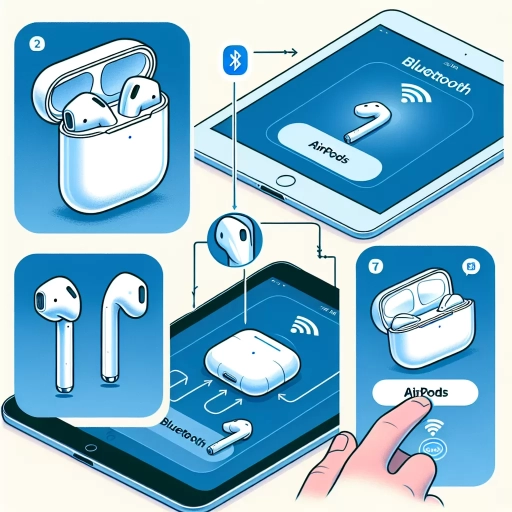how to connect airpods to ipad
