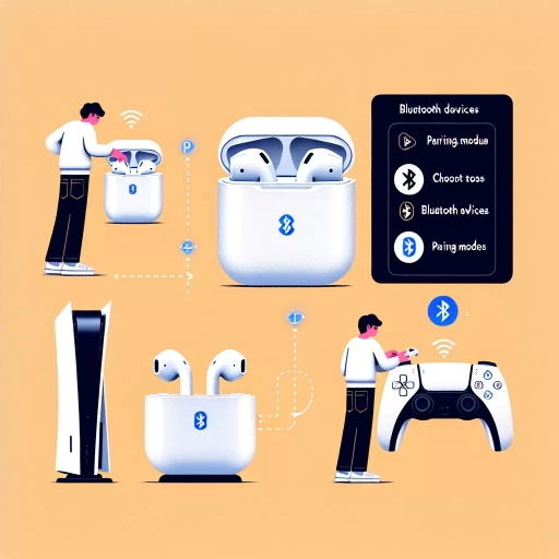 how to connect airpods to ps5