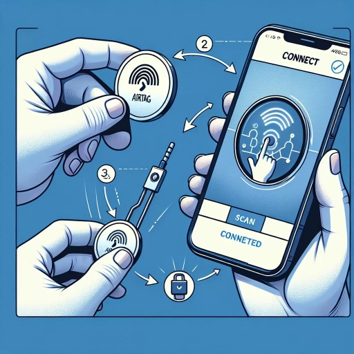 how to connect an airtag
