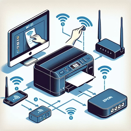 how to connect epson printer to wifi