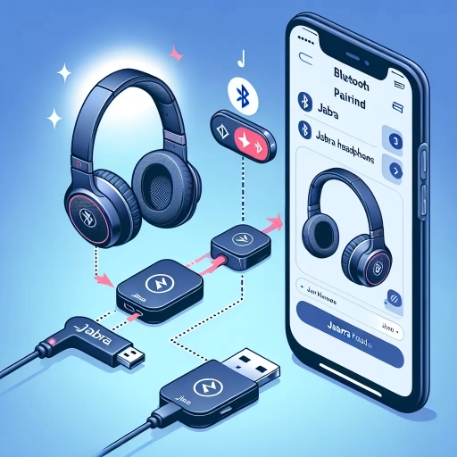 how to connect jabra headphones
