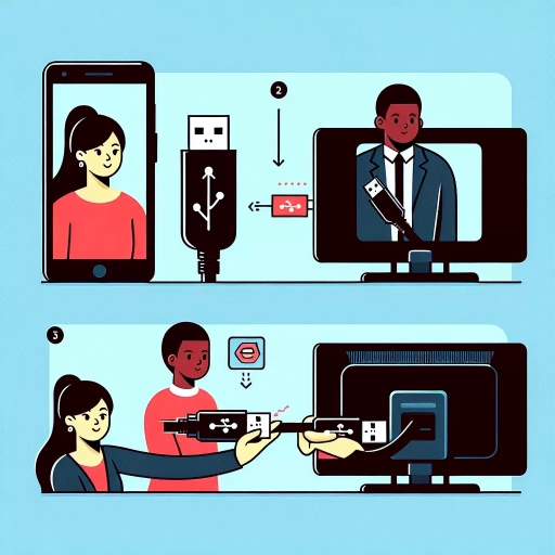 how to connect phone to tv with usb