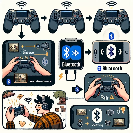 how to connect ps5 controller to phone