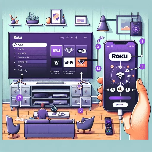 how to connect roku tv to wifi without remote