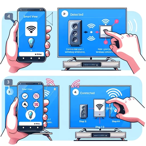 how to connect samsung phone to tv wirelessly