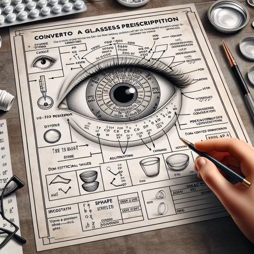 how to convert glasses prescription to contacts