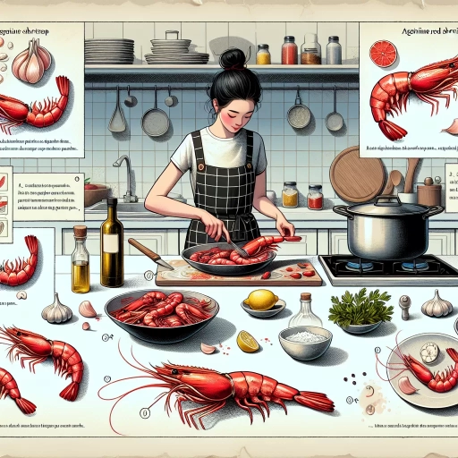 how to cook argentine red shrimp with shell on