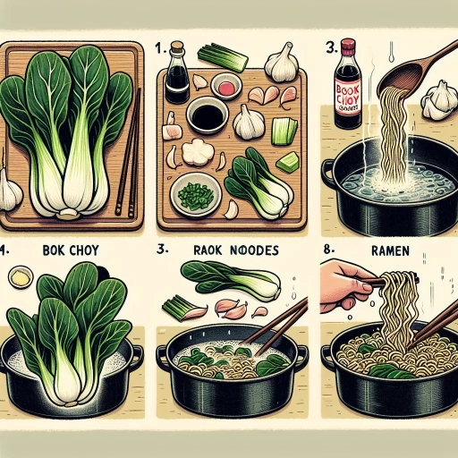 how to cook bok choy for ramen