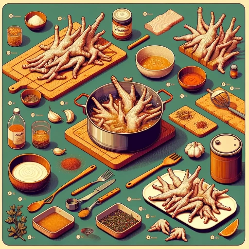 how to cook chicken feet