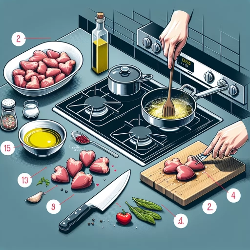 how to cook chicken hearts