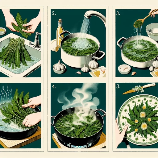 how to cook dandelion greens