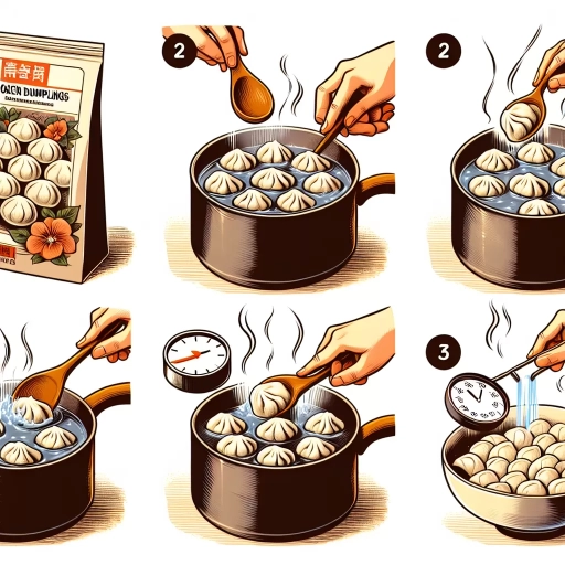 how to cook dumplings from frozen