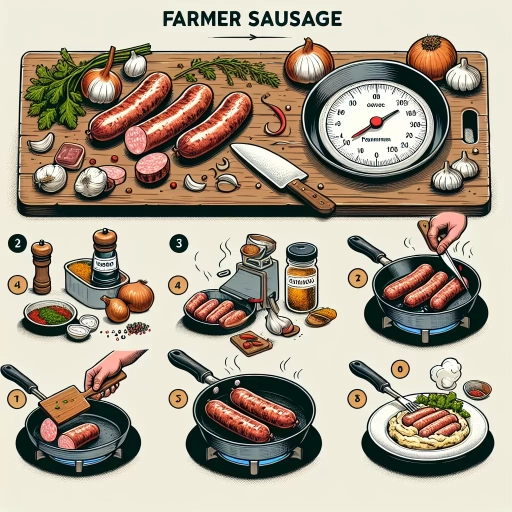 how to cook farmer sausage