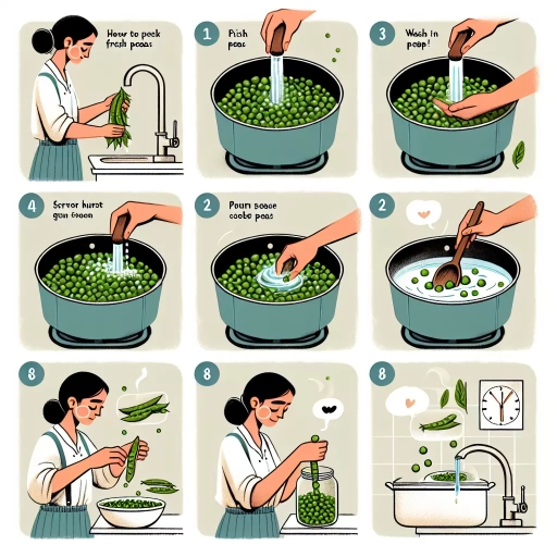 how to cook fresh peas