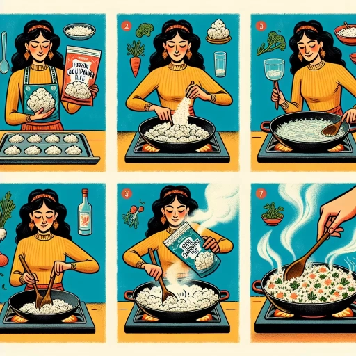 how to cook frozen cauliflower rice
