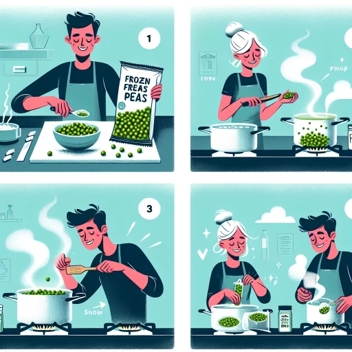 how to cook frozen peas