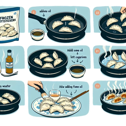 how to cook frozen potstickers