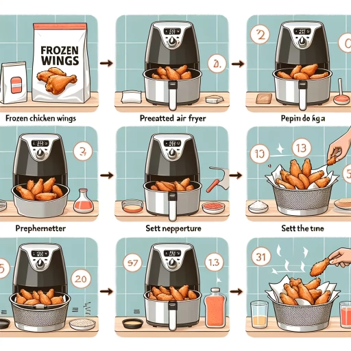 how to cook frozen wings in air fryer