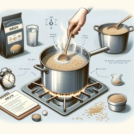 how to cook orzo in a pot