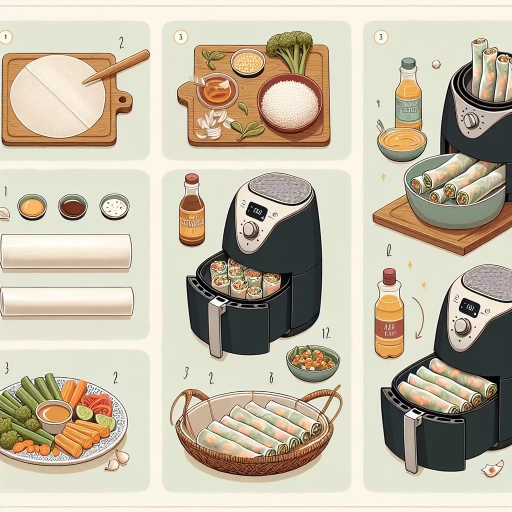 how to cook spring rolls in air fryer