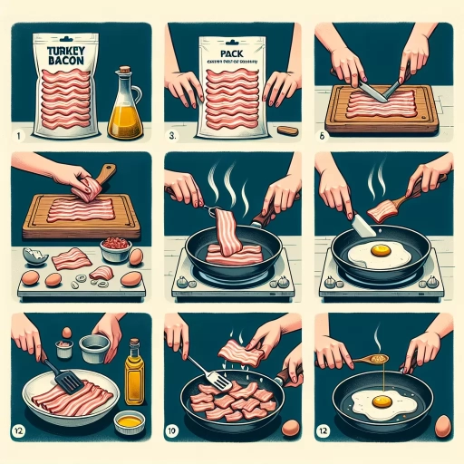how to cook turkey bacon