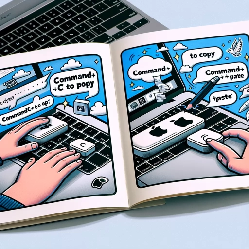 how to copy and paste on macbook air