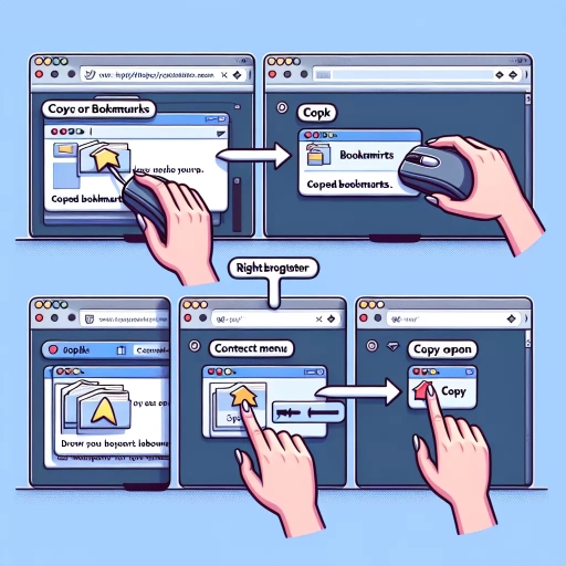 how to copy bookmarks