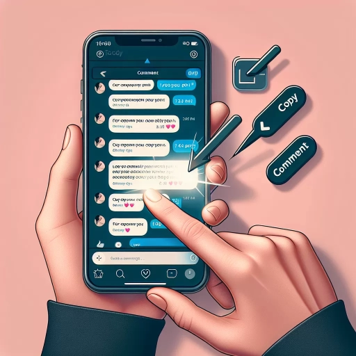 how to copy instagram comments