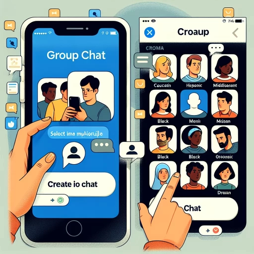 how to create a group chat on messenger