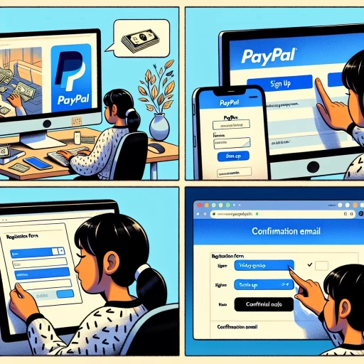 how to create a paypal account