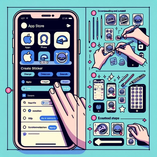 how to create stickers on iphone