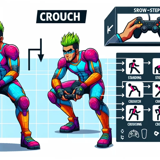 how to crouch in fortnite