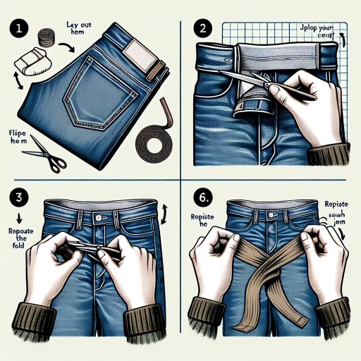 how to cuff jeans