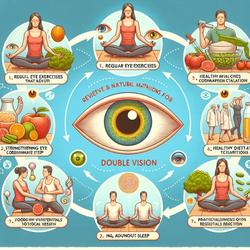 how to cure double vision naturally
