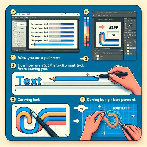 how to curve text in photoshop
