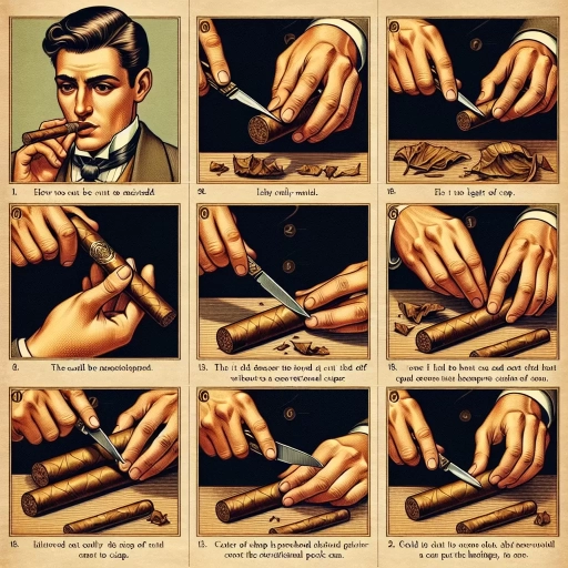 how to cut a cigar without a cutter