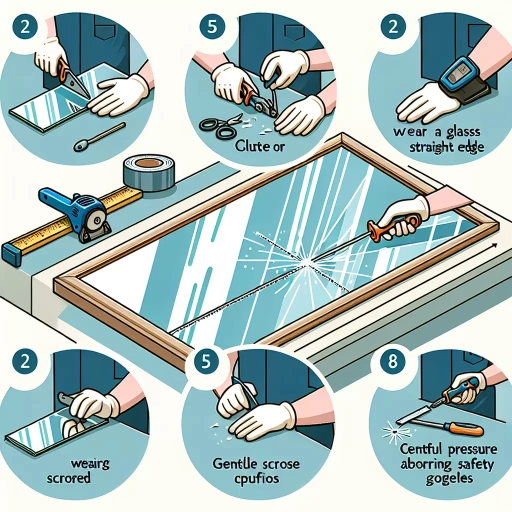 how to cut a mirror