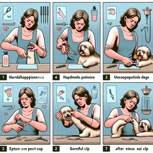 how to cut an uncooperative dogs nails