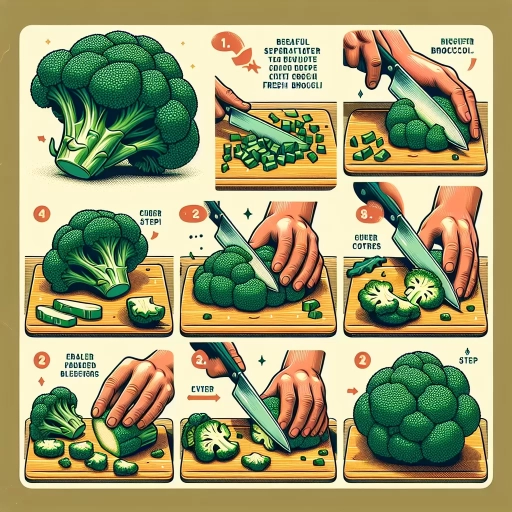 how to cut broccoli