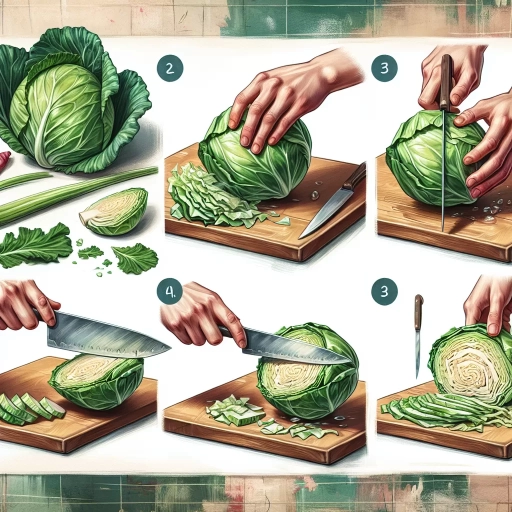 how to cut cabbage