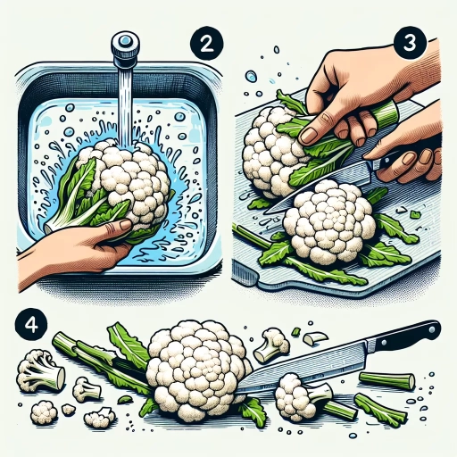 how to cut cauliflower