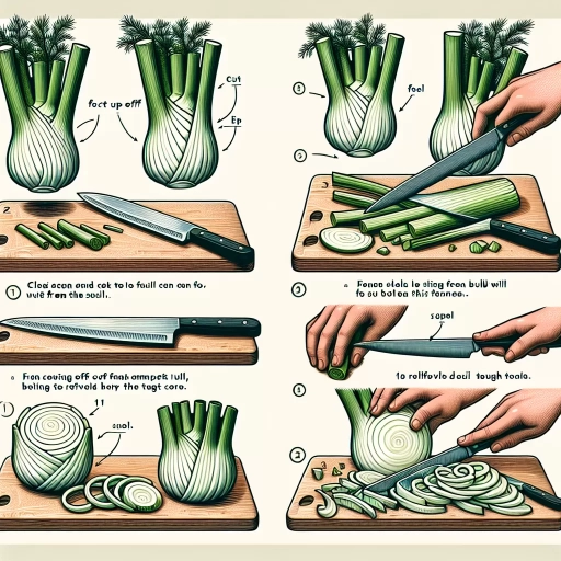 how to cut fennel