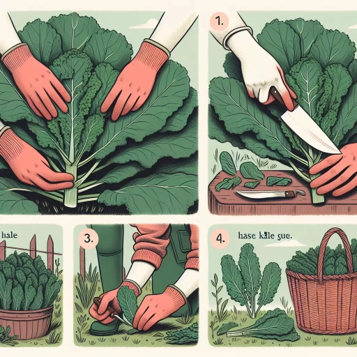 how to cut kale