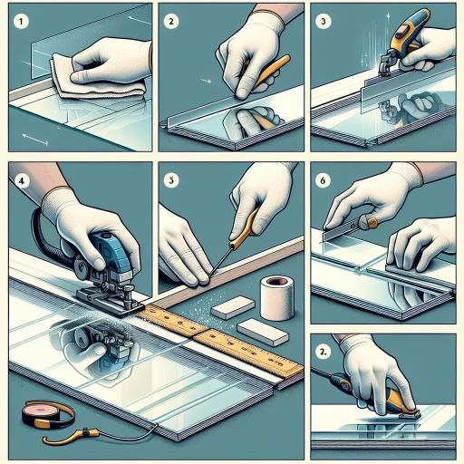 how to cut mirror