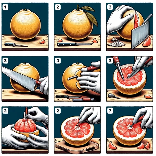 how to cut pomelo